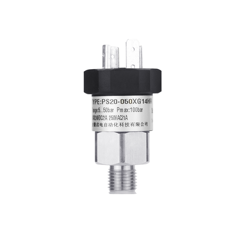 20-200bar Standard Mechanical Pressure Switch Stainless Steel Diaphragm Adjustable Oil Water Diaphragm Piston Pressure Control