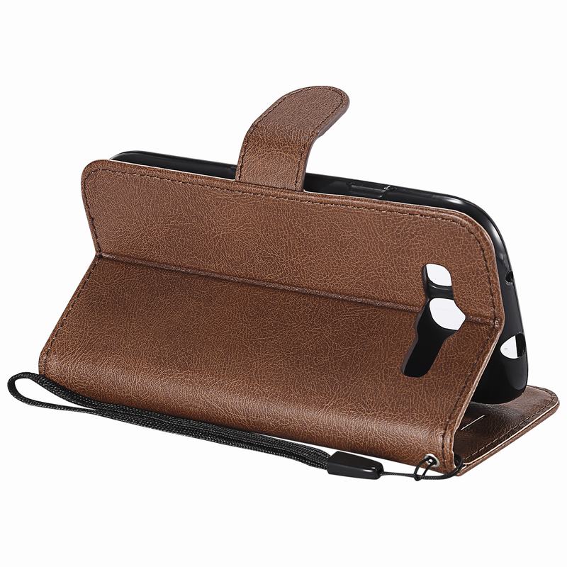 Funda magnética de lujo para Samsung Galaxy S3 I9300, funda Retro lisa con soporte, billetera de cuero para teléfono Samsung S 3 Etui