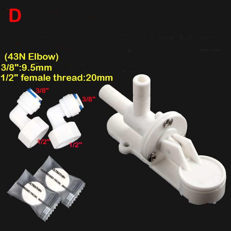3/8" Water Shut Off Valve Leakage Guard for RO Reverse Osmosis System Water Leakage Guard Valve Protector
