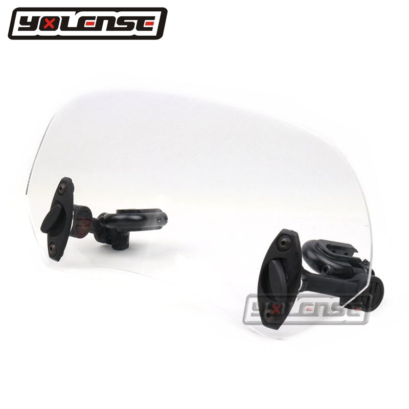 Voor Bmw F750GS F850GS F650GS F800GS F750GS Universele Verstelbare Voorruit Voorruit Extension Spoiler Wind Deflector Afsluitbare: Transparent-small