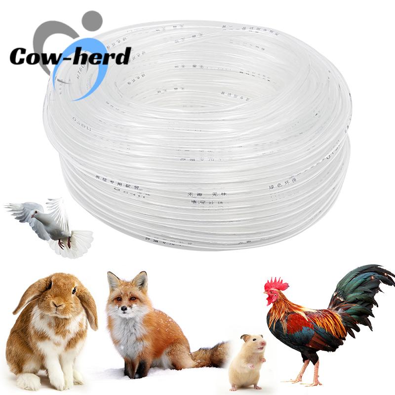 3M/5M/15M/30M Rabbit Drinker Pipe for Rabbit Waterer Tap Nipple Rabbit Feeding Equipment Chicken Garden Irrigatio