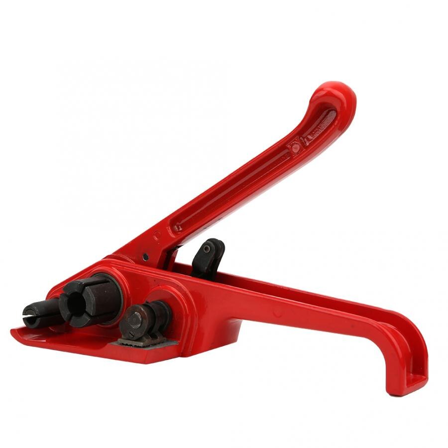 Wrapping Machines Manual Tape Strapping Tensioner Red Sealless Combination Tool Binding Tool for 16~19mm PET/PP Tape strapping