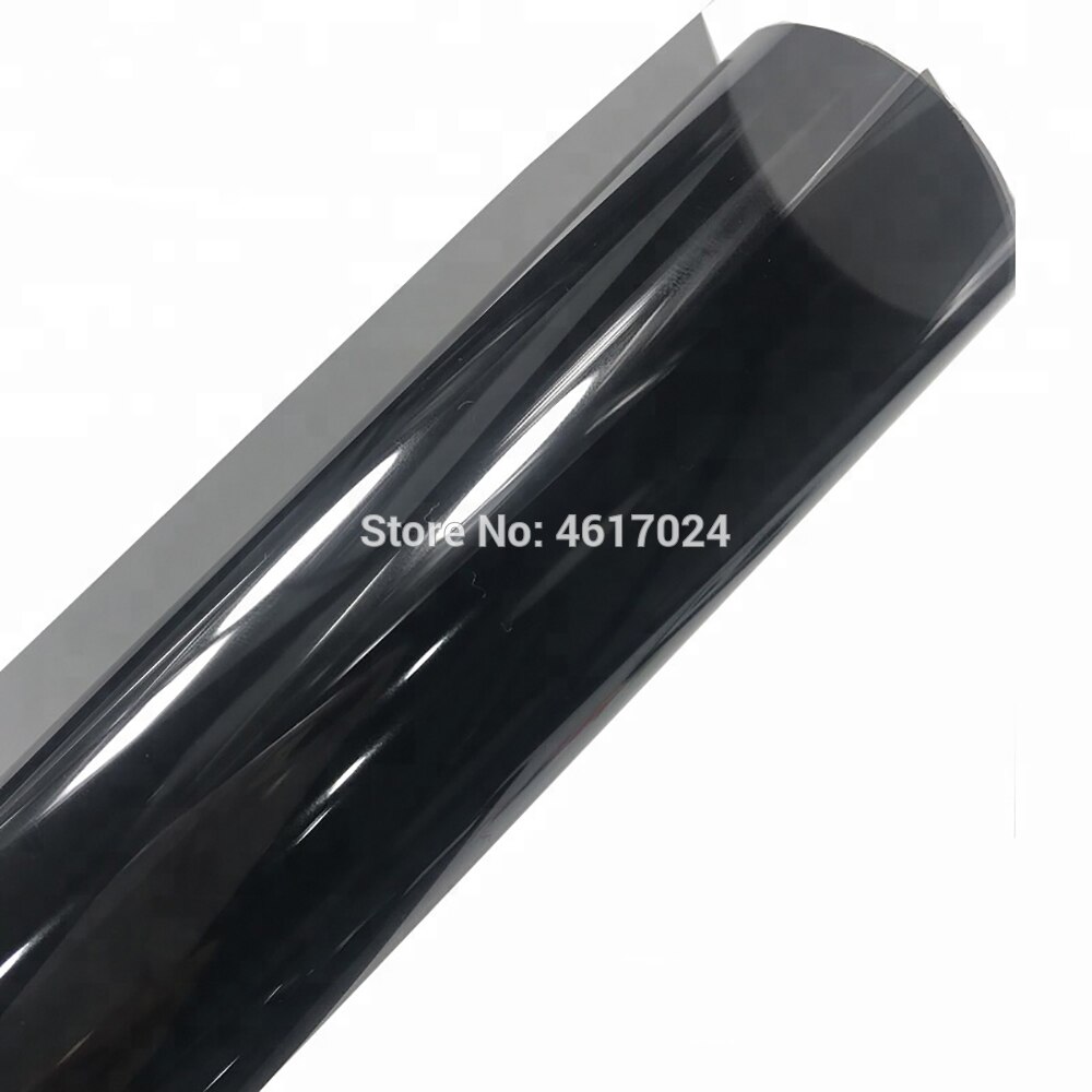 50cmX200cm High heat rejection solar control window tint film VLT35% Black dyed solar tint film