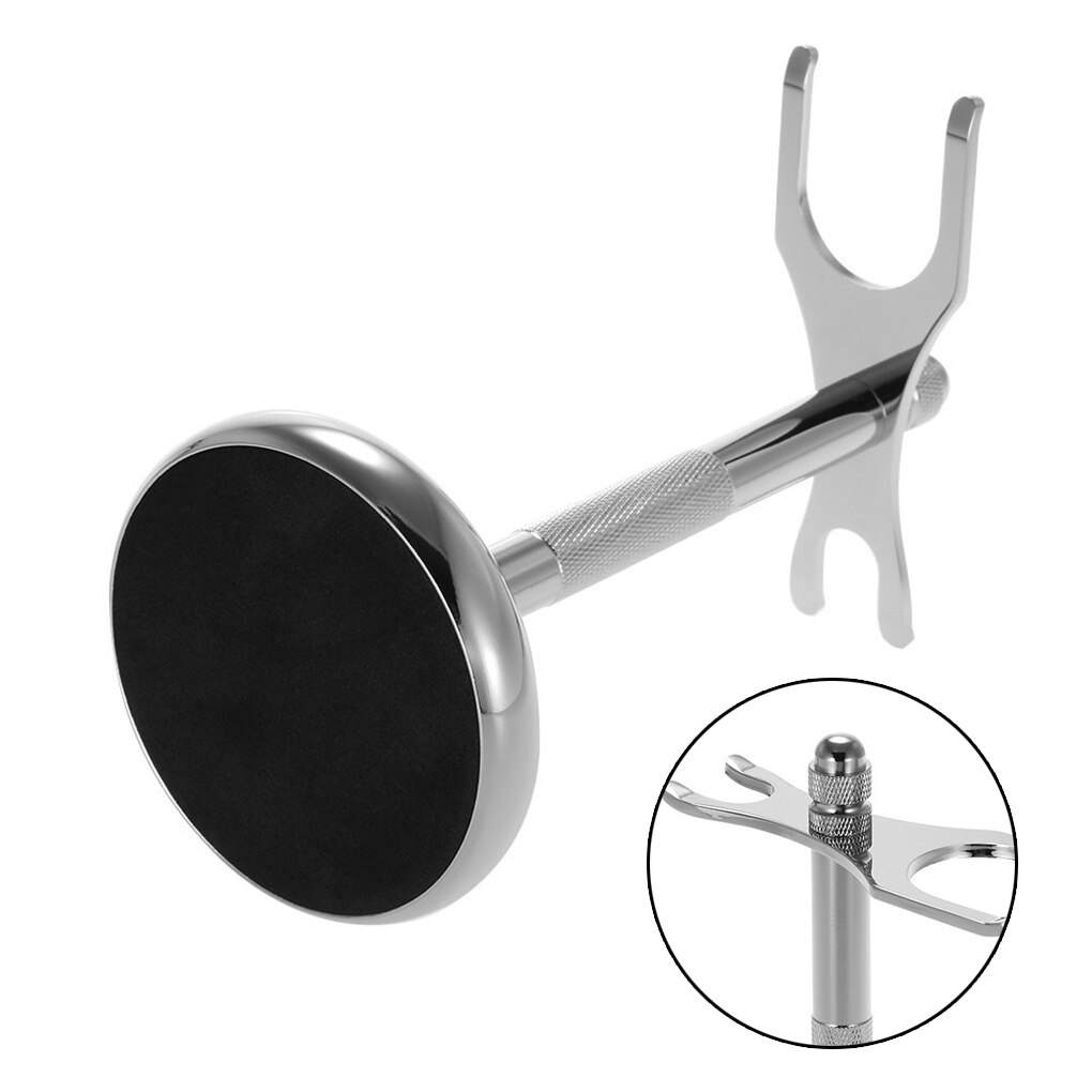 Männer Razor Halter Männlichen Rasierpinsel Zink-legierung Stand Razor Rack Desktop Halterung Rasieren Kompakte, Leichte Bad Zubehör