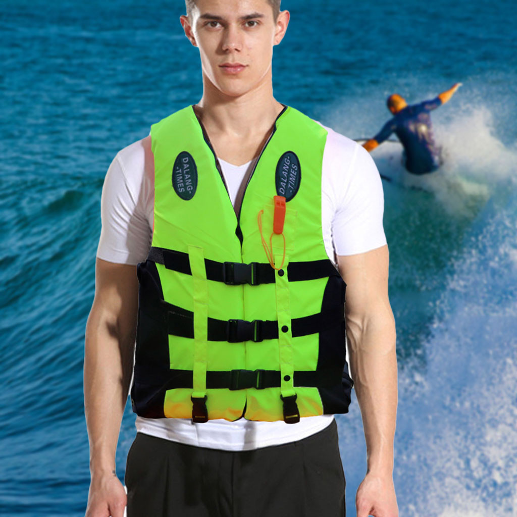 Life Vest Adult Children Life Vest Swimming Boating Surfing Sailing Swimming Vest Polyester Safety Jacket d3