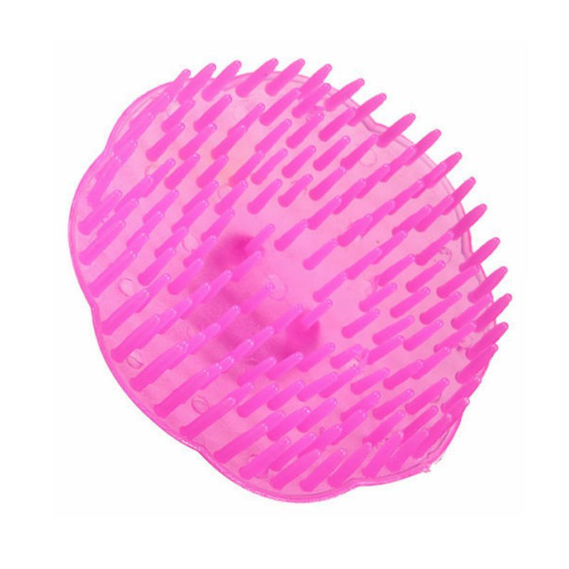 Shampoo Washing Hair Massage Brush Massager Comb Scalp Shower Body Random Color