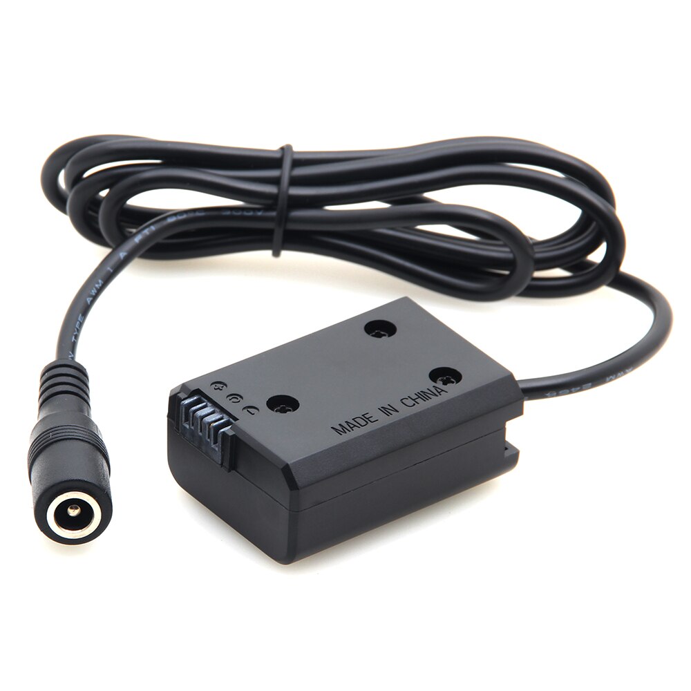 Adaptateur d&#39;alimentation externe de remplacement de batterie factice NP-FW50, coupleur cc pour A7R, A7, A7S, A7S Ii, A5000, A5100, A6000