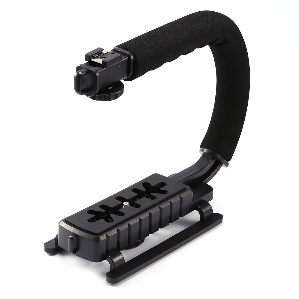 Video Camera Stabilizer C-Shape Video Handle Stabilizers Grip Camera Fixed Bracket Holder For SLR DV Cameras