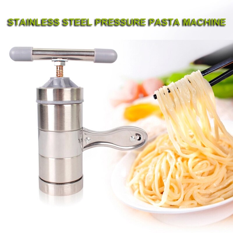 TTLIFE Hand Edelstahl Pasta Nudelhersteller Spaghetti Presse Pasteten Maschine Gemüse Obst Entsafter Presse Werkzeuge