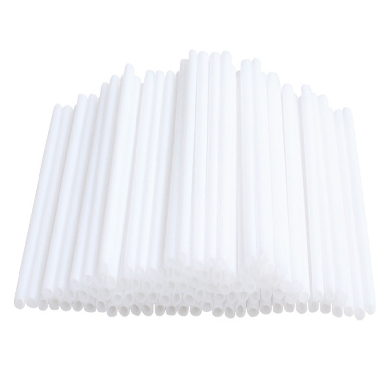 50pcs 15cm Lollipop Sticks Food-Grade Plastic Pop Sucker Sticks Cake Sticks For Lollypop Candy Chocolate Sugar Pole