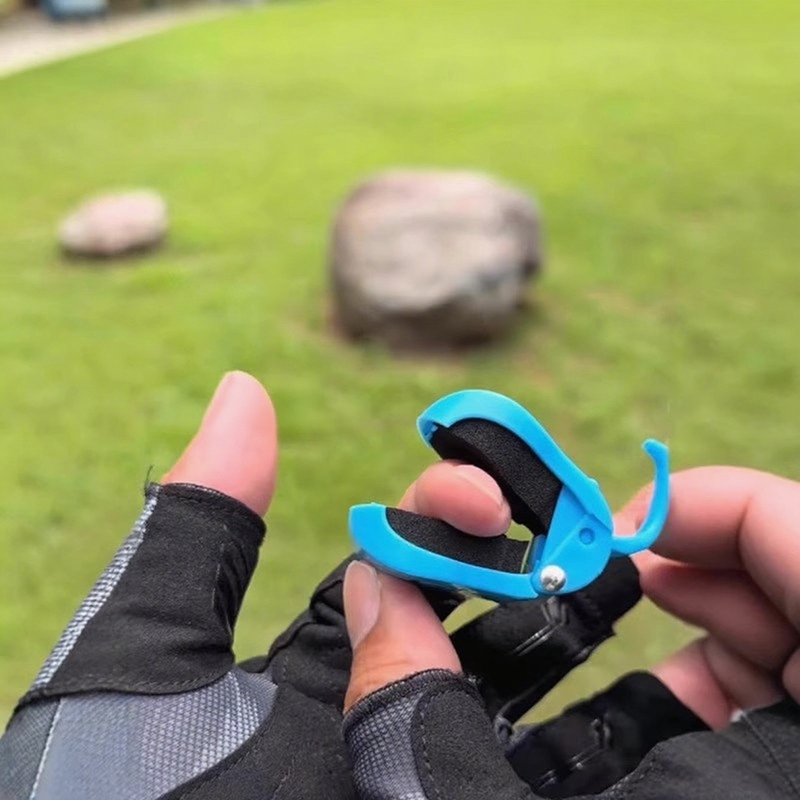 2pcs Fishing Rod Holder Fishing Equipment Anti-Slip Pole Hooks Keeper Quick-Attach Fishing Rod Holder Grip Tackle Organizer