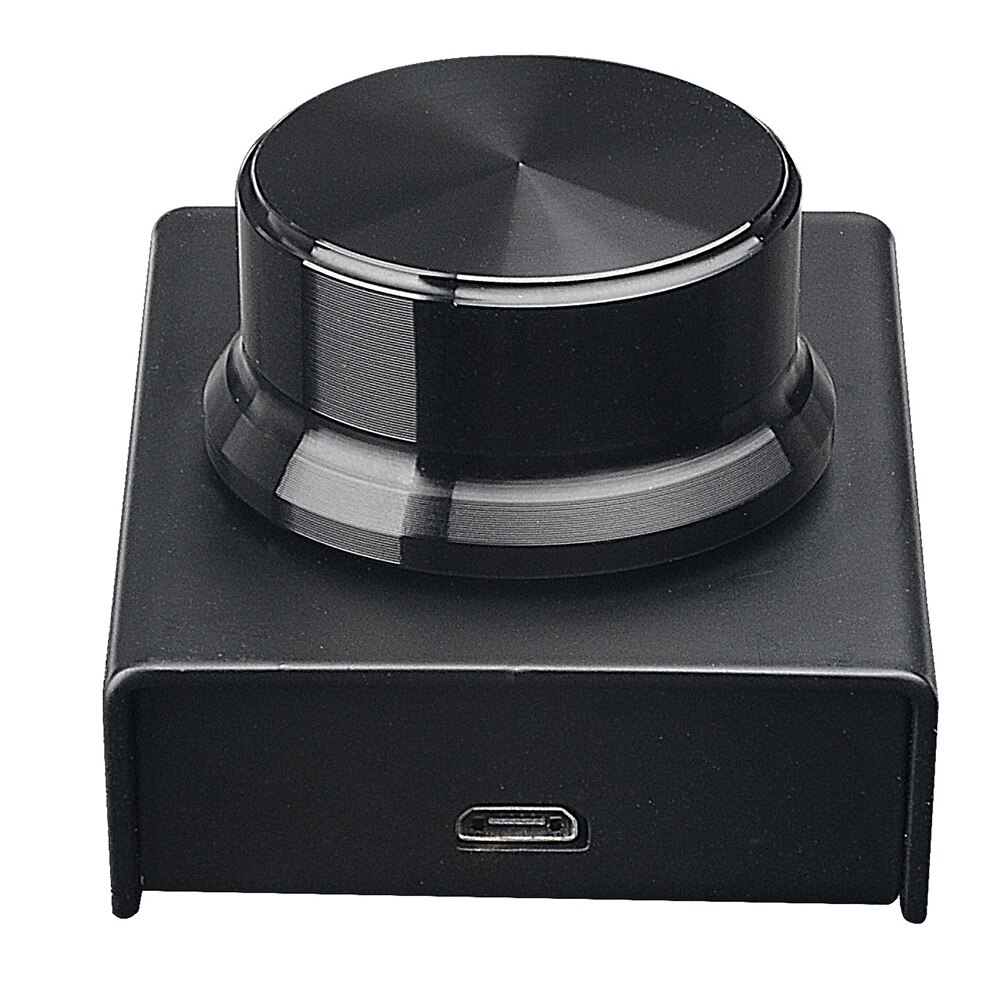 Computer Speaker Knob Multipurpose Metal USB Port Universal Adjustable Lossless LED Indicator Volume Controller