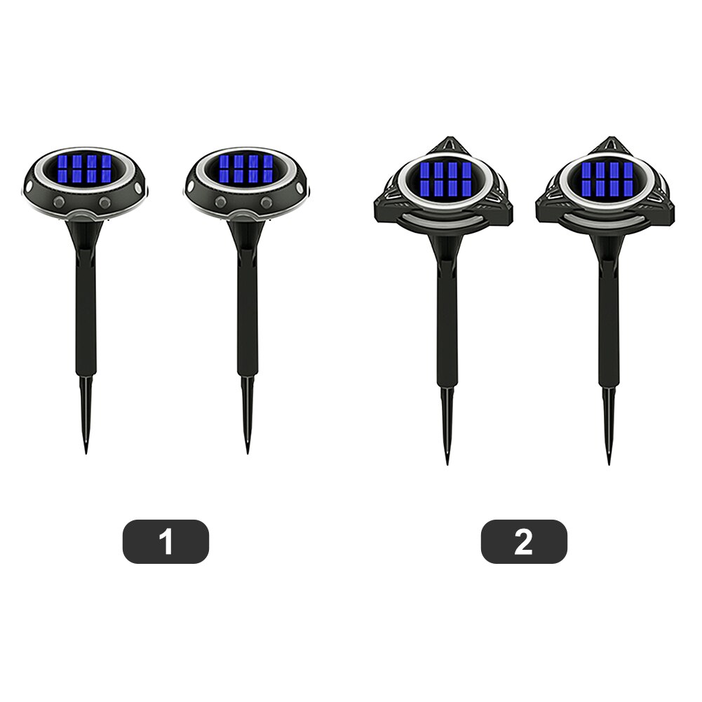 Solar Tube Bubble Lamp 2-Pack – 20.4 Inch Garden Stakes With Colorful Gradient RGB Lighting, IP65 Waterproof, Auto-On At Dusk