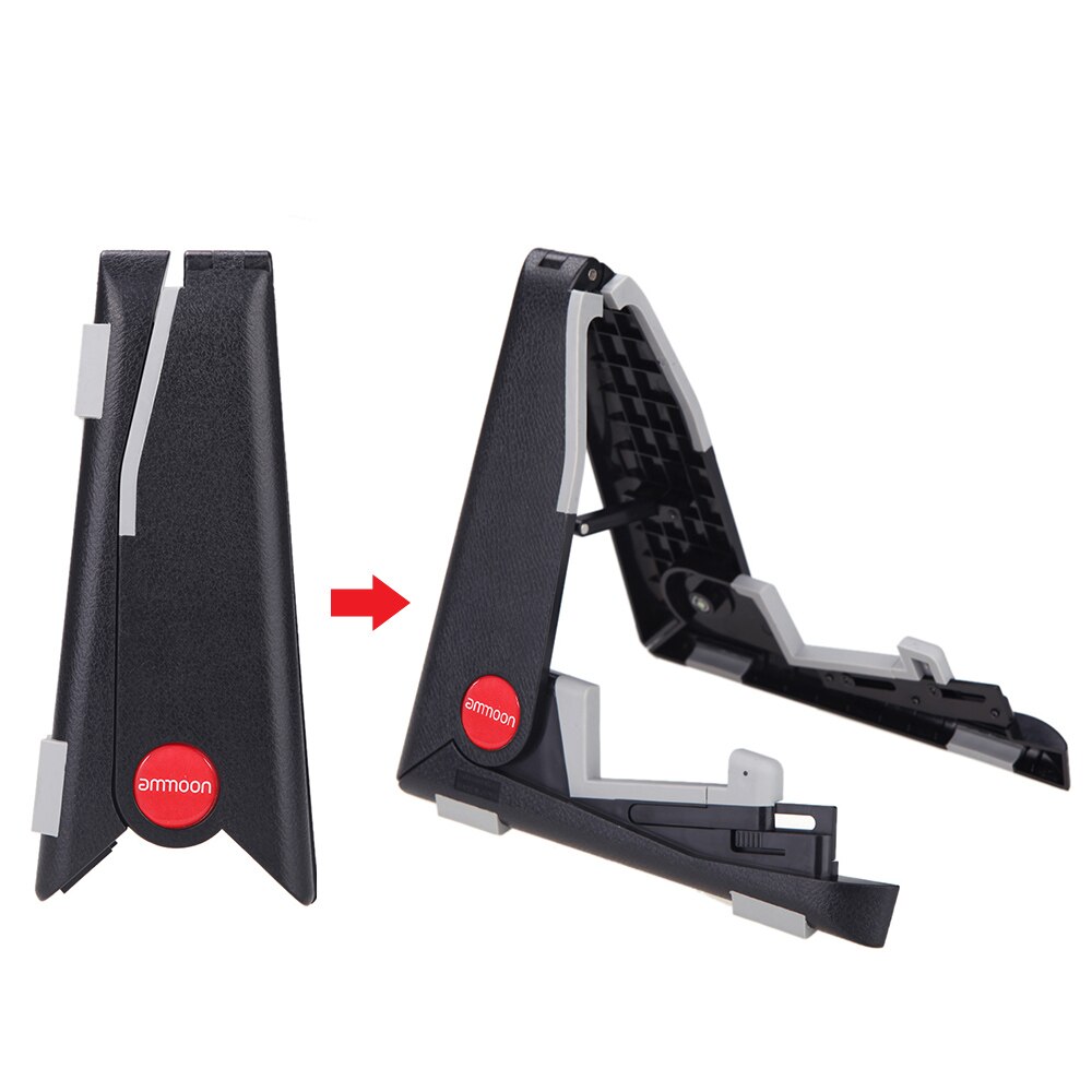 ammoon Foldable Ukulele Stand Holder A-frame Bracket Mount for Ukelele Violin Mandolin Guitar Stand Guitar Parts & Accessories