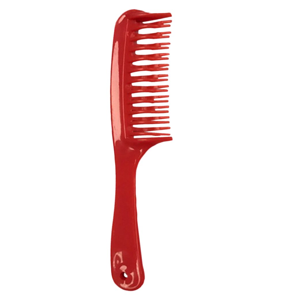 Double Row Tooth Detangler Hair Comb Shampoo Comb With Handle for Long Curly Wet Hair For Pet Women Hair Comb