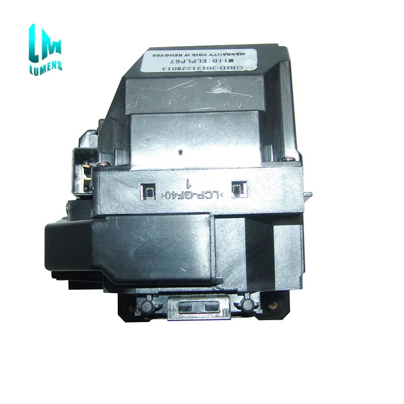 Projector Lamp ELP67 V13H010L67 For-Epson EB-X02 EB-S02 EB-W02 EB-W12 EB-X12 EB-S12 S12 EB-X11 EB-X14 EB-W16 9 Years Store