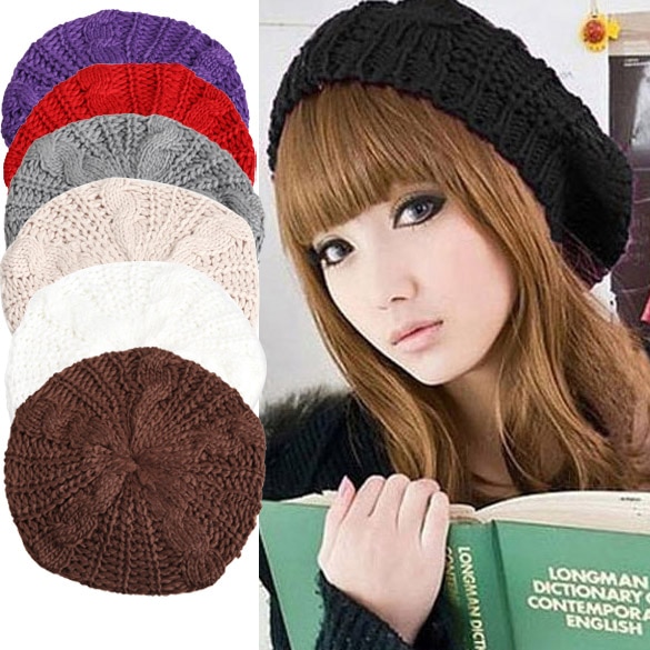 Boina trenzada para niña, gorro para mantenerse , gorro Multicolor lindo para mujer, herramientas de peinado de cabello largo H7JP