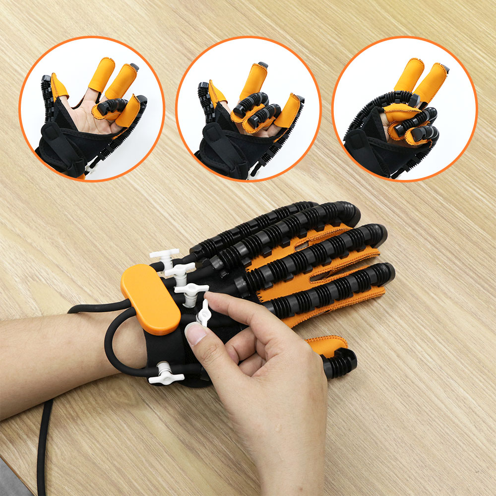Rehabilitation roboter Handschuhe intelligente Hand funktion Schlaganfall Hemiplegie Rehabilitation Ausbildung Finger Massage Chirurgie Erholung