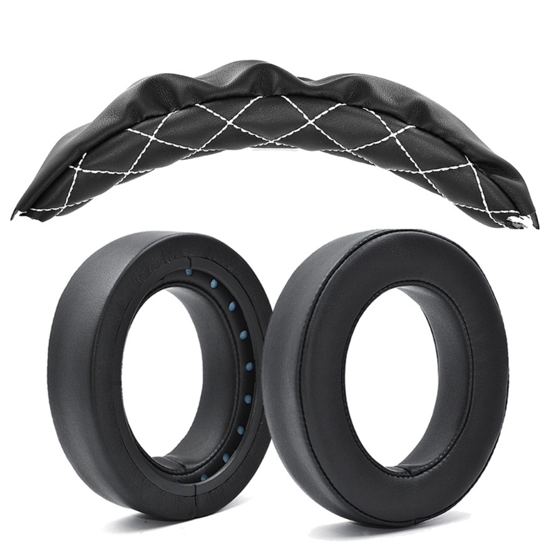Cojín de cuero de repuesto para diadema, almohadillas para auriculares Corsair HS50 Pro HS60 Pro HS70 Pro