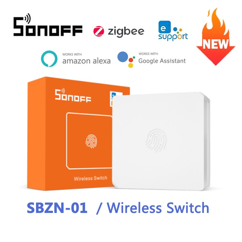 Sonoff zigbee 3.0 mini zbmini diy smart switch/trådløs kontakt/temperatur fugtighed/pir bevægelse/dør sensor til alexa google home: Snzb -01