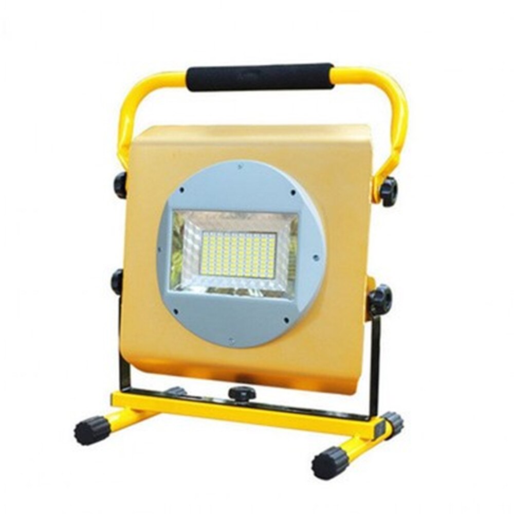 100W LED Portable Floodlight LED Emergency Light for Outdoor Activities Work Light Camping Light Rechargeable Lithium Batteries
