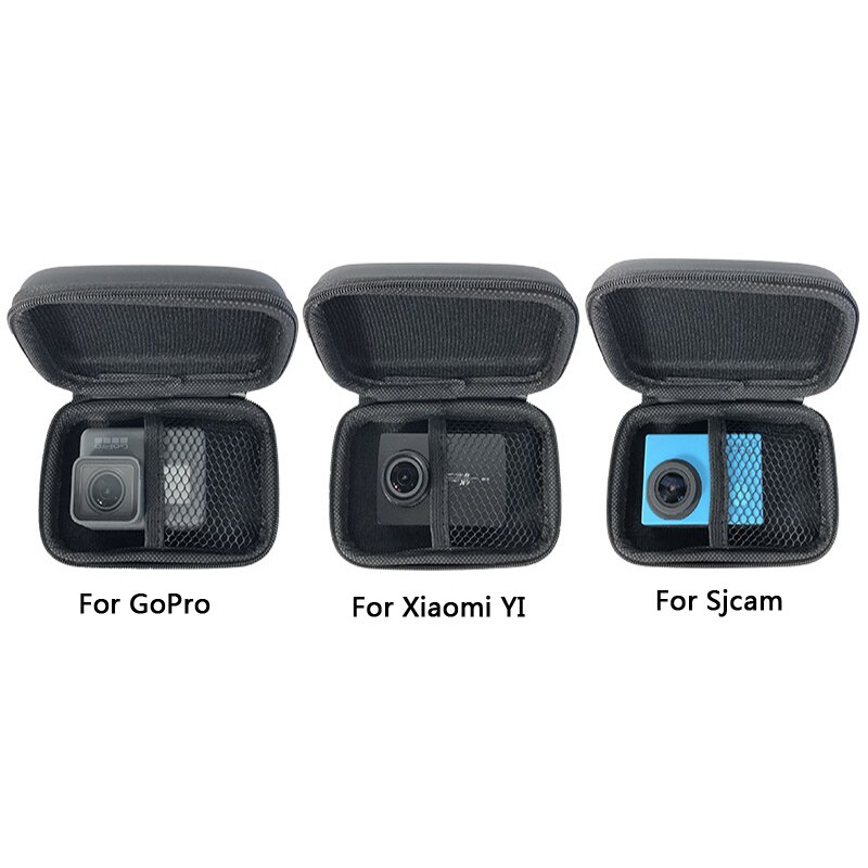 Mini Tas Draagbare Schokbestendig Opbergdoos Compact Waterproof Case Voor Gopro Hero 9 8 7 6 5 4 Sjcam Yi 4K Mijia Actie Camera