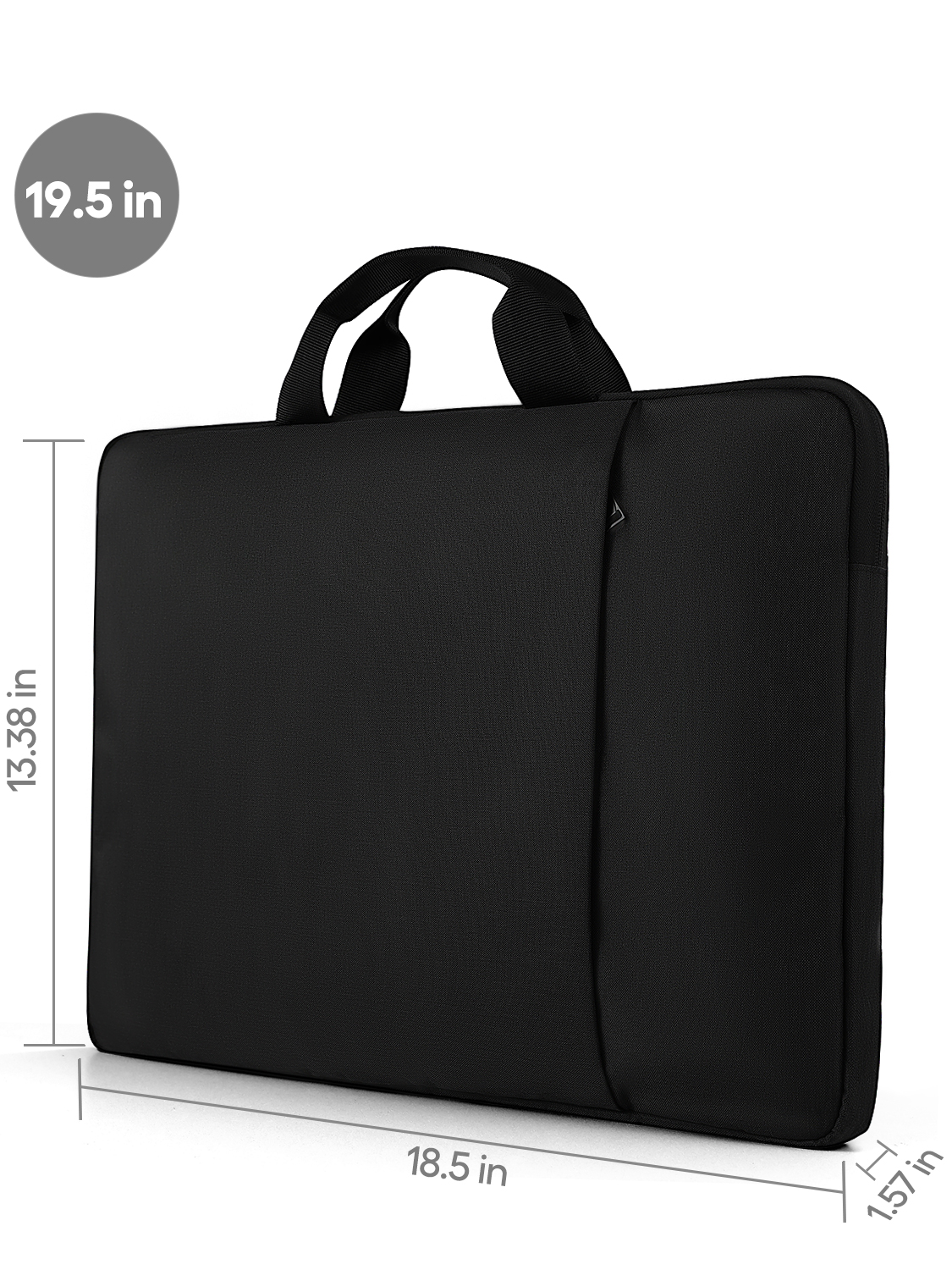 UPERFECT 18,5" 19,5" 22" Tragbare Monitortasche Polyester Laptophülle Computerhülle Tasche mit Reißverschlusstasche für 15,6"-22" Tablette Laptop Spielen Monitor Schutzreisetasche: KÖNIGSBLAU