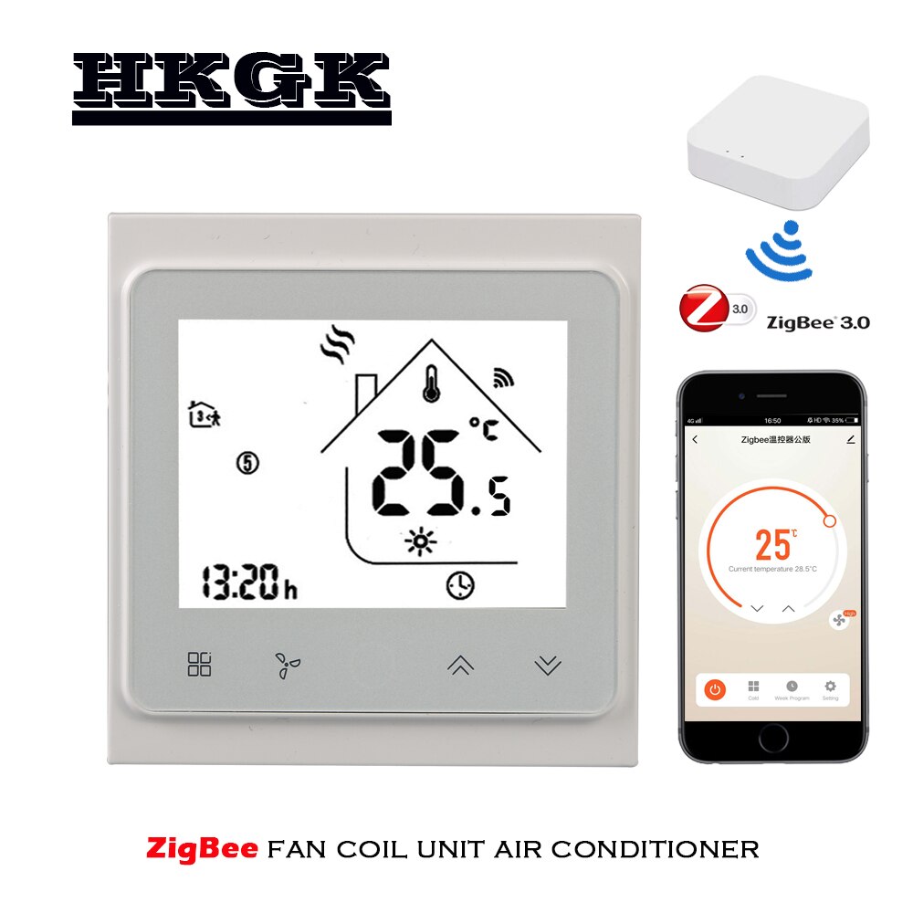 Wetrust Smart Thermostaat, Wifi, Temperatuurregelaar, Lcd Gasketel Verwarming Thermoregulator Met Uv Index Vochtweergave Vergrendelfunctie Compatibel Met Amazon Echo Google Home