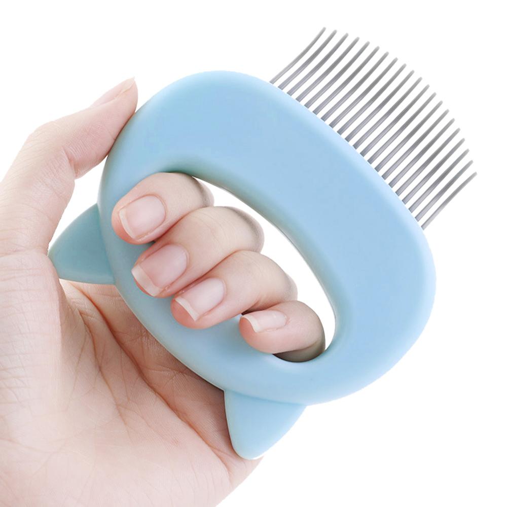 Dog Cat Combs Hair Remover Brush Pet Grooming Tools Dog Massage Comb Brush Remove Loose Hairs Pet Cat Supplies