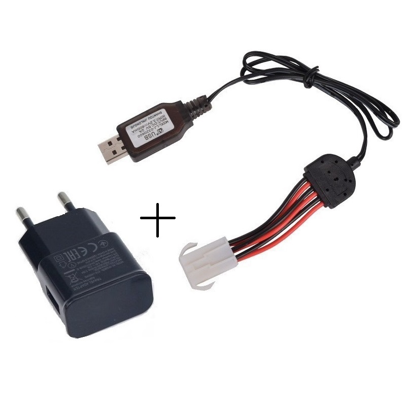 Batería Original de iones de litio de 9,6 V y 800mAh para 9115, 9116, S911, S912, camión teledirigido de alta potencia, coche teledirigido, batería de 9,6 v, enchufe 16500 6P-SM: Azul