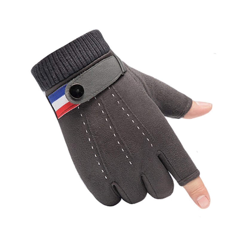Nappaglo Dames rijleren handschoenen halve vingers vingerlooze lamsleren fitness outdoor korte ongevoerde handschoenen (S (palmomvang: 16,5 cm - 17,8 cm), bruin