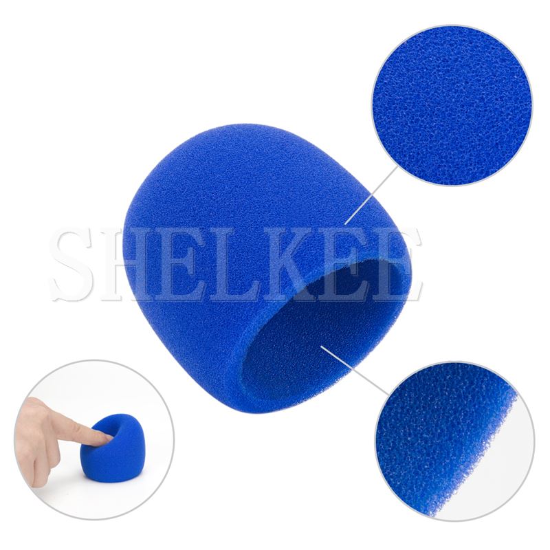 Bonnette anti-vent en mousse shelkee pour microphones à condensateur blue yeti nano et yeti nano, servant de filtre anti-pop pour les microphones