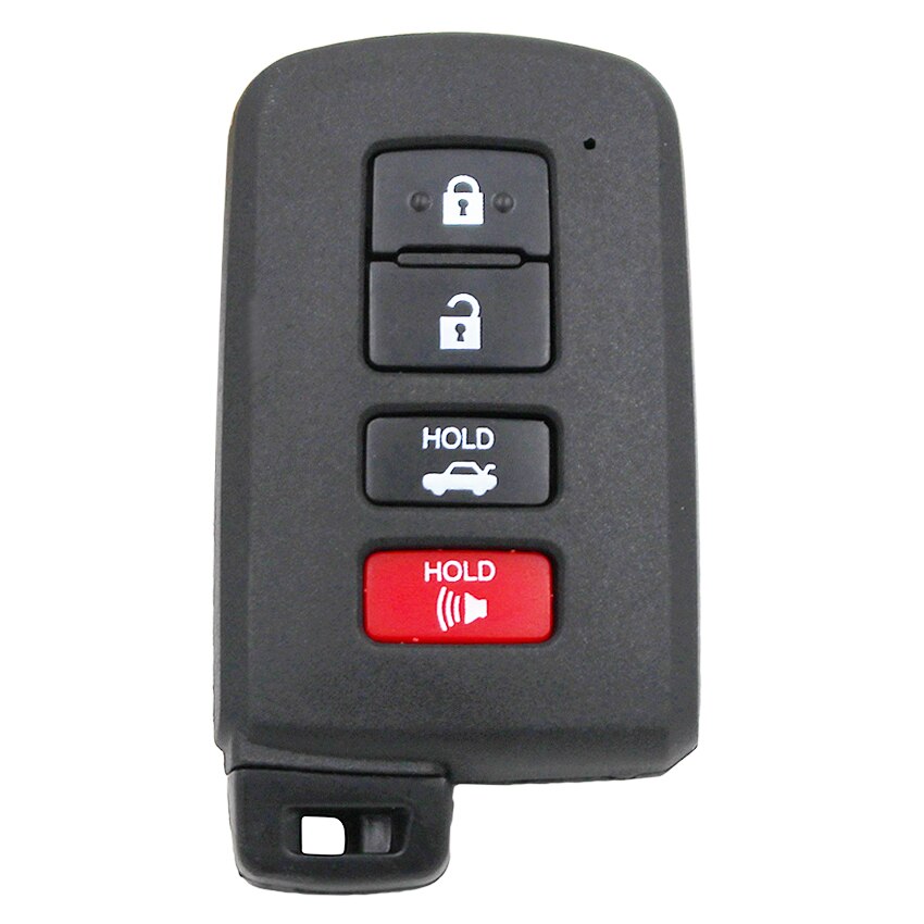 3+1 Button Smart Remote Key Shell Case Fob 4 Button for Toyota Avalon Camry: 5 Buttons
