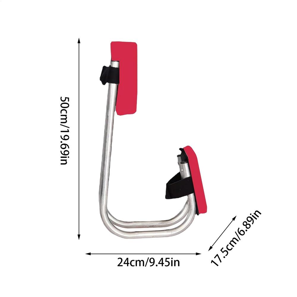 Garten-Kniesitz zum Schutz der Knie, tragbarer Kniestuhl, tragbarer Schaumstoff-Knieschoner, Mattenkissen für Gartenarbeit, Mechanik, Arbeit: Rot