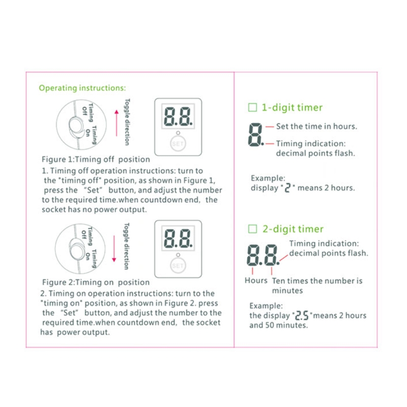 G32A Electric Digital Countdown Timer Switch Time Control Telephone Battery Electric Vehicle Charging Countdown Timer Socket