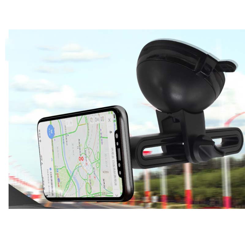 Newly Upgraded Silicone Car Mount Bracket 360 Degree Rotation Retractable Convenient Mobile Phone Bracket Holder Washable Base