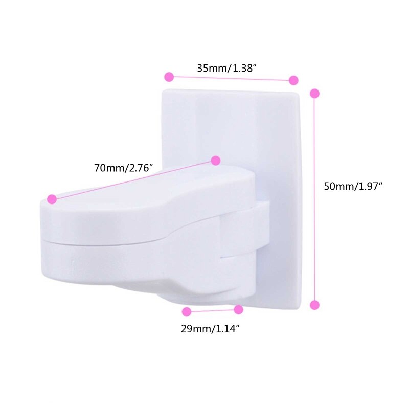 4 Pcs Child Proof Door Lever Security Locks Baby Anti-open Protection Locks Door Handle Safety Lock