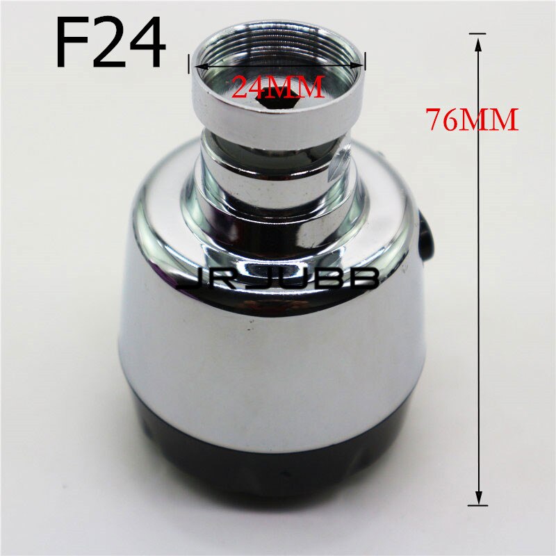 Aérateur de robinet avec bouilleur d'eau pivotant | Robinet de cuisine pulvérisateur aérateur d'économie d'eau 360 degrés deux Modes d'eau: Gris clair