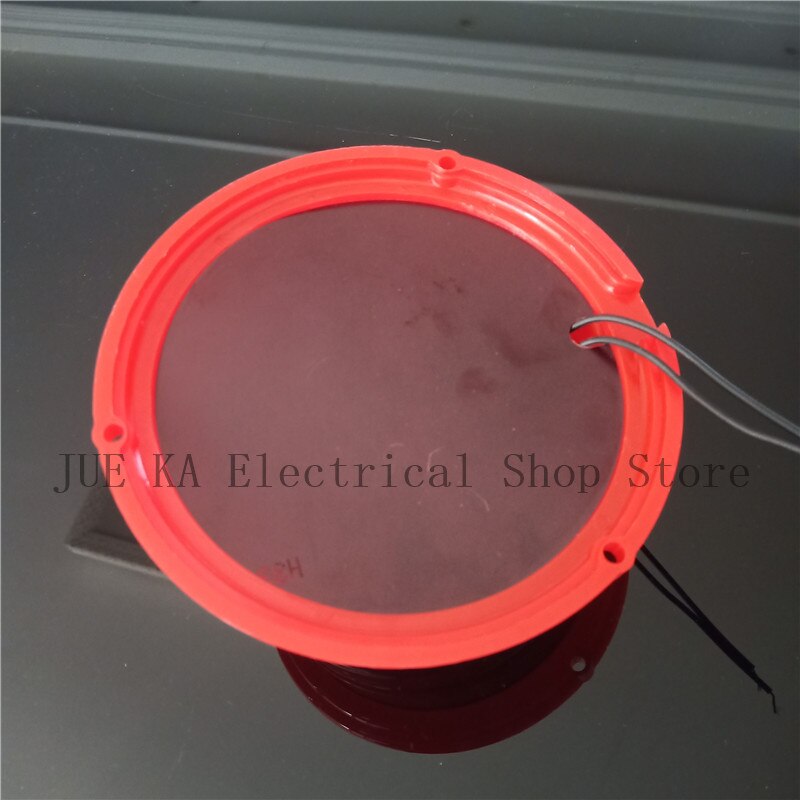 RED Fire Control Tradition Electric Bell 4/6/8 Inch AC 220V High DB Alarm Bell Door Bell School Factory Bell