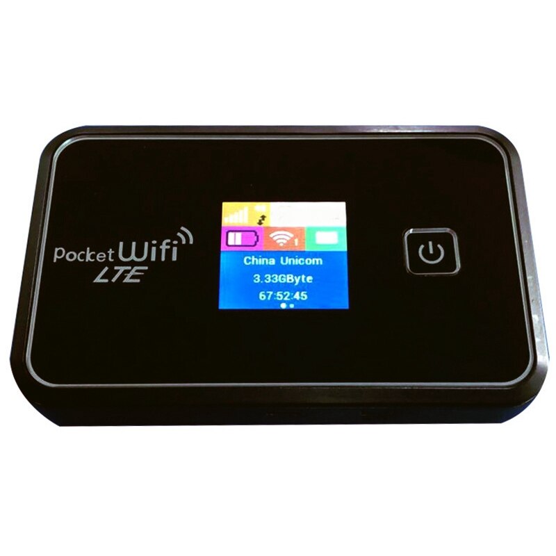 4G LTE Mifi Wireless WIFI Router 150Mbps Portable Router 4500MAh Battery with LCD Color Display and Sim Card Slot