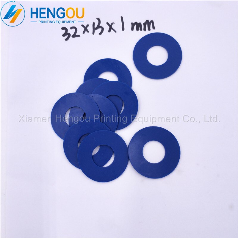 100 stuks 32 x 13 x 1mm heidelberg rubberen zuignap heidelberg drukmachine onderdelen