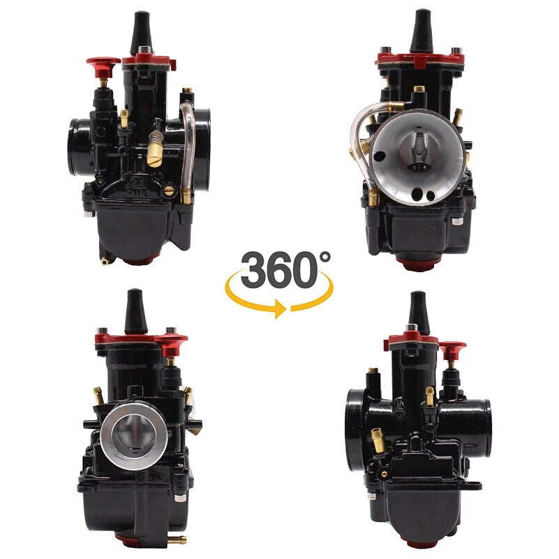 21 24 26 28 30 32 34mm universell svart mikuni maikuni pwk forgasser deler scootere til 2t 4t med makt jetfly motorsykkel atv