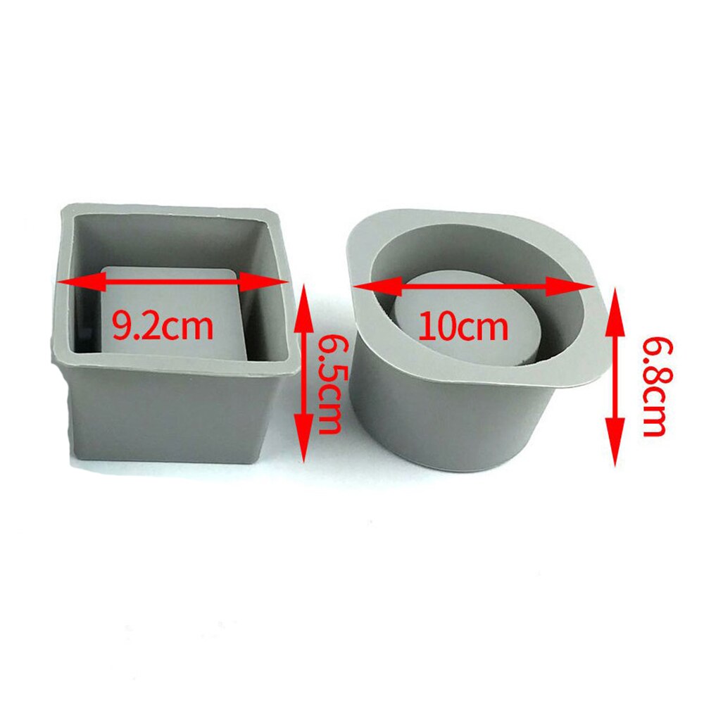 2 Styles Large Flower Pot Concrete Cement Silicone Mold Handmade Aromatherapy Clay Flowerpot Mould Form Succulent Plants Crafts