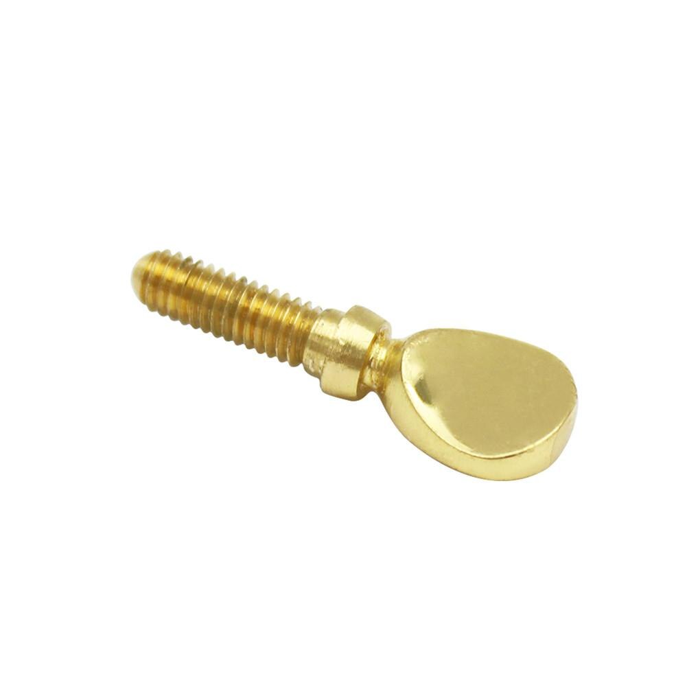 Ouro saxofone pescoço parafuso sax boca peça braçadeira parafuso de fixação plana parafuso instrumentos parte saxofone acessórios