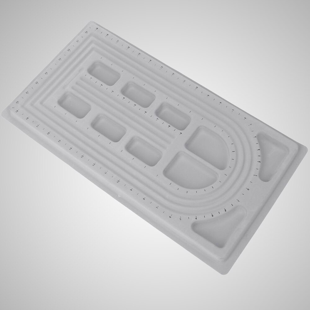 Brett diy perle bord smykker halskjede beading flokket håndverk verktøy dame tallerken