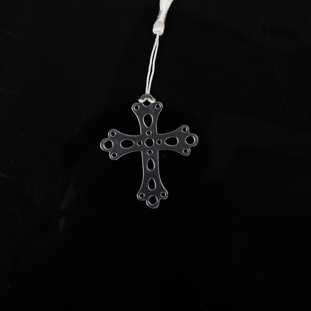 1pc Cross bookmark Love Silver Metal Bookmarks for Wedding Decorations