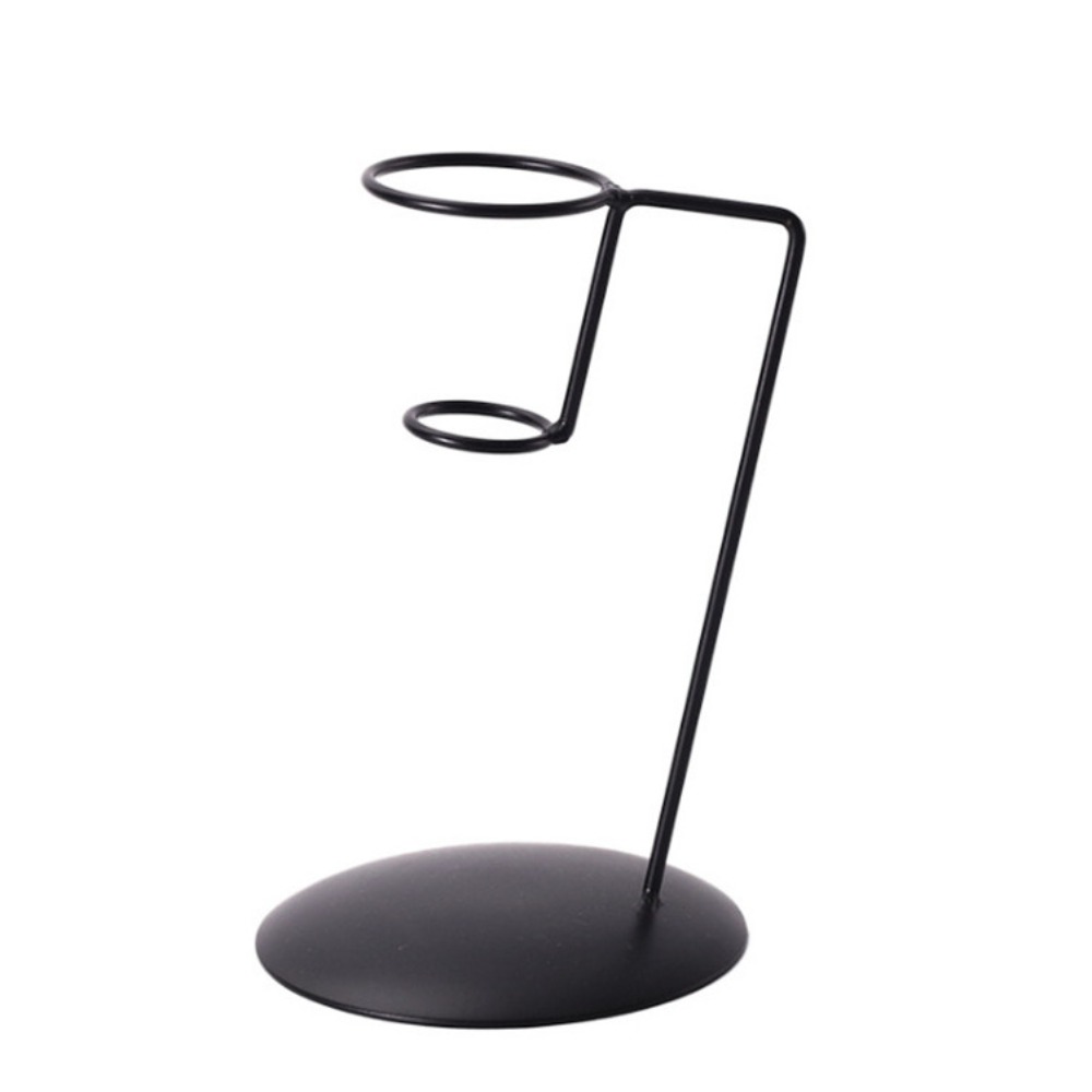 High Iron Ice Cream Holder Display Rack Ice Cream Sweet Cone Holder Sweet Cone Sundae Dessert Stand Kitchen: Light Grey