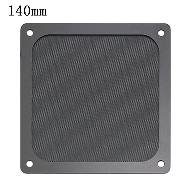 Filtro antipolvere magnetico coperchio della ventola a rete antipolvere protezione della griglia della rete con foro per PC accessori per ventola di raffreddamento della custodia del Computer: 140x140mm