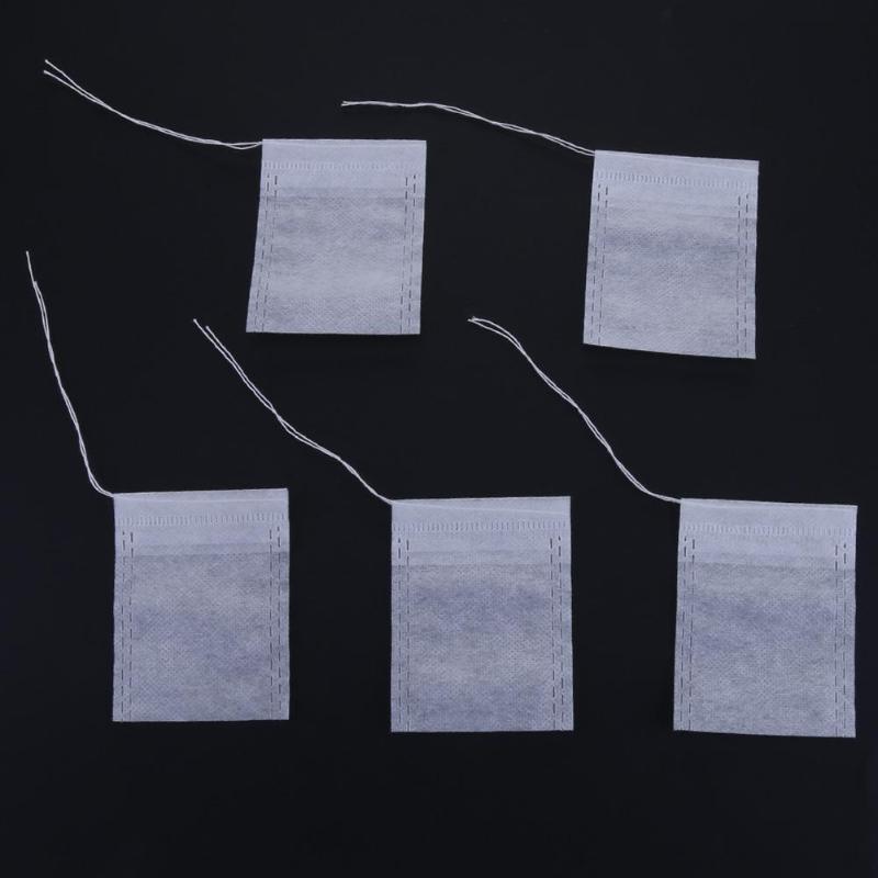 100 st / mycket tepåsar 7 x 9/6 x 8/5.5 x 7cm tomma doftpåsar
