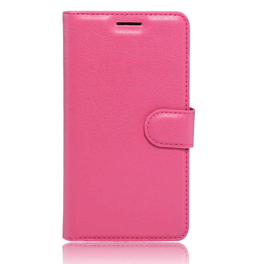 K40 Flip Leather Case voor LG K40 Telefoon Cover Purse Pouch Wallet Case Voor LG K40 Case voor LGK40 Fundas capa Cover: RoseRed